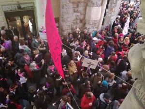 l'otto marzo corteo genova